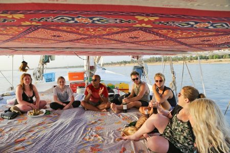 Aswan: Felucca Sailing Boat One Night From Aswan to Kom Ombo – Code DLOFLNR 2